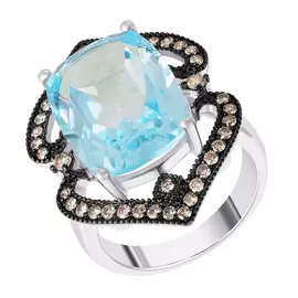 Кольцо из золота R38281C014WB001_KO_DN__WG