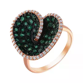 Кольцо из золота R38923A0F14RB005_EM_PINK