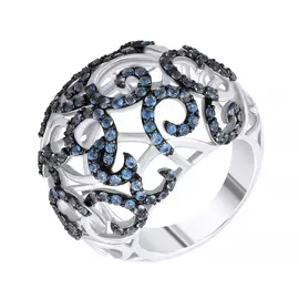 Кольцо из золота R38946F014WB002_SA_WG