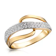 Кольцо из золота R400159DIA001