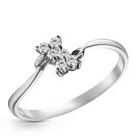 Кольцо из золота R401508DIA002