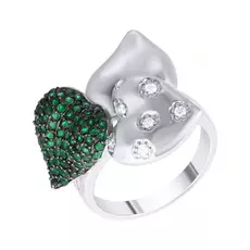 Кольцо из золота R46115B014WB002_EM_WG