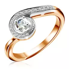 Кольцо из золота R 61784