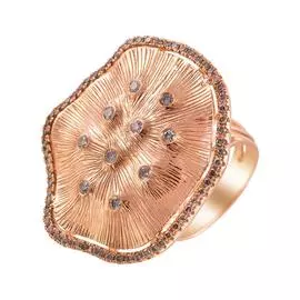 Кольцо из золота RD2432R14C_KO_DN_PINK