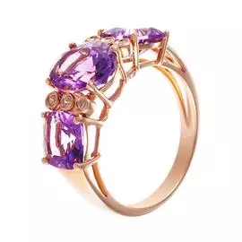 Кольцо из золота RG-30789A_KO_AM_PINK