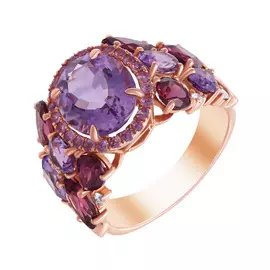 Кольцо из золота RG-32665_KO_PS_AM_RH_PINK