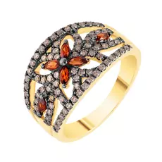 Кольцо из золота RG-32945_KO_PS_RH_PINK