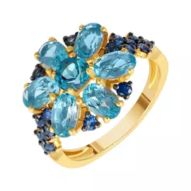 Кольцо из золота RG-33285_KO_SA_BT_LT_YG