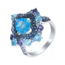 Кольцо из золота RG-33302_KO_SA_BT_IL_WG