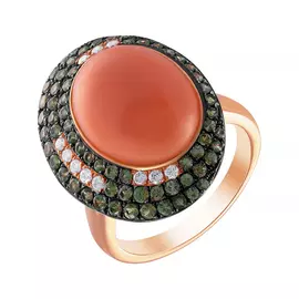 Кольцо из золота RG-33505_KO_COR_TV_PINK