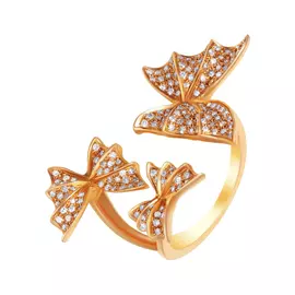 Кольцо из золота RR11579_PINK