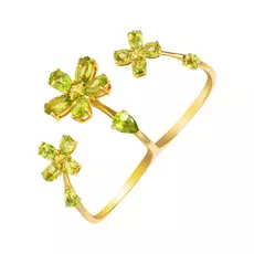 Кольцо из золота RR11724-RG_CT_PD_YG