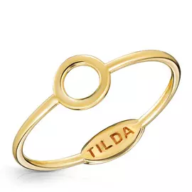 Кольцо из золота Т00315