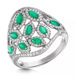 Кольцо из золота юаR13603E-D/N