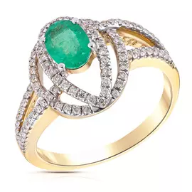 Кольцо из золота юдR004866