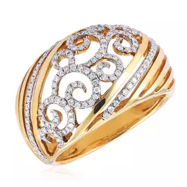 Кольцо из золота юкрEJZR02