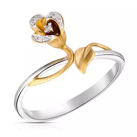 Кольцо из золота юлU637DWA4