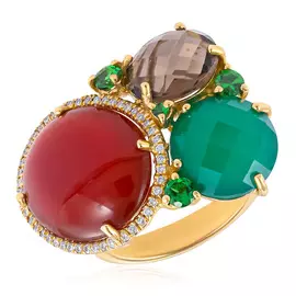 Кольцо из золота юлV991MCA4