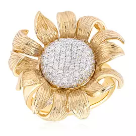 Кольцо из золота юпR00953HT