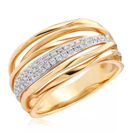 Кольцо из золота юпR01714