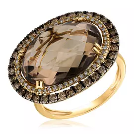 Кольцо из золота юсHF01119R-Y