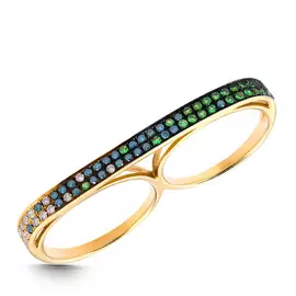 Кольцо из золота юсHF05040R-Y