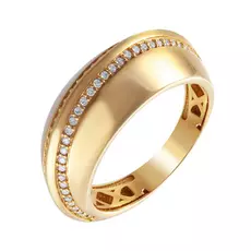 Кольцо из золота V476_YGDW_KO_YG