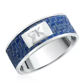 Кольцо мужское из серебра 35610014