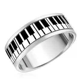 Кольцо мужское из серебра 35610018