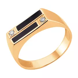 Кольцо мужское из золота 13-1143-11-81