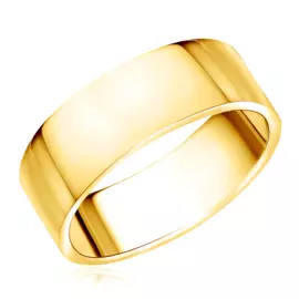 Кольцо обручальное гладкое из золота 55020541