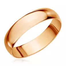 Кольцо обручальное гладкое из золота 15020628