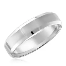 Кольцо обручальное гладкое из золота 10-721-Б