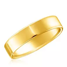 Кольцо обручальное гладкое из золота 10-150-Ж