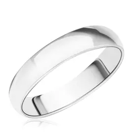 Кольцо обручальное гладкое из золота 65020000
