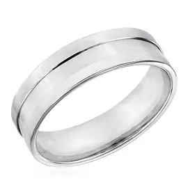 Кольцо обручальное гладкое из золота 65610010