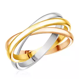 Кольцо обручальное из золота 01О060187