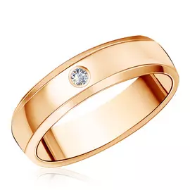 Кольцо обручальное из золота 03К1059-