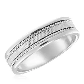 Кольцо обручальное из золота 100369