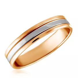 Кольцо обручальное из золота 10-505-КБ