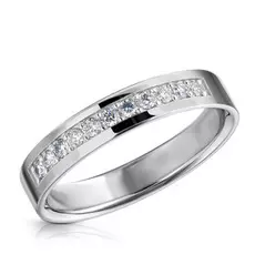 Кольцо обручальное из золота 10-520