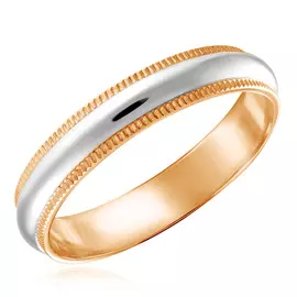 Кольцо обручальное из золота 10-700