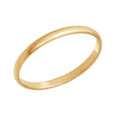 Кольцо обручальное из золота 110032