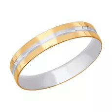 Кольцо обручальное из золота 110208