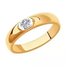 Кольцо обручальное из золота 1110127