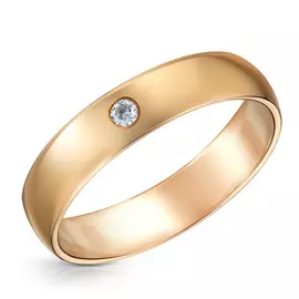 Кольцо обручальное из золота 15629001