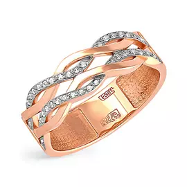 Кольцо обручальное из золота 1-0417-1000