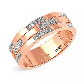 Кольцо обручальное из золота 1-0428-1000