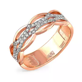 Кольцо обручальное из золота 1-0429-1000