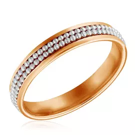 Кольцо обручальное из золота 25610243